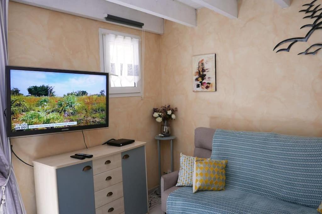 Villa Situee Entre Mer Et Foret Grand-Village-Plage Bagian luar foto